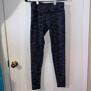 (S) RBX Grey/White Striped Leggings